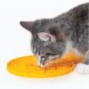 Catit Creamy Mat Fish Shape Cat Mat, Orange