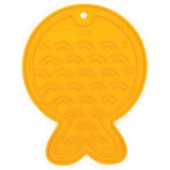 Catit Creamy Mat Fish Shape Cat Mat, Orange -Trixie || Catit || Nature's Miracle Shop 781294 PT1. AC SS1800 V1677076996