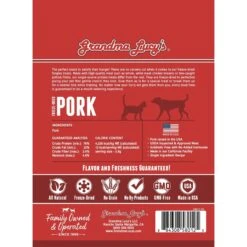 Grandma Lucy's Pork Grain-Free Freeze-Dried Dog & Cat Treats, 2-oz Bag -Trixie || Catit || Nature's Miracle Shop 782510 PT1. AC SS1800 V1677513184