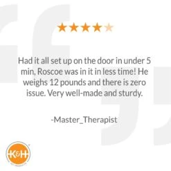 K&H Pet Products Hangin' Feline Funhouse Cat Condo Door Mounted Cat Tree House For Indoor Cats 15 K&H Pet Products Hangin' Feline Funhouse Cat Condo Door Mounted Cat Tree House For Indoor Cats -Trixie || Catit || Nature's Miracle Shop 78489 PT5. AC SS1800 V1622601484