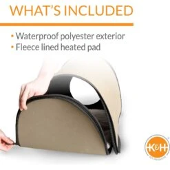K&H Pet Products Thermo Mod Cat Shelter Weatherproof Outdoor Heated Cat House -Trixie || Catit || Nature's Miracle Shop 78552 PT3. AC SS1800 V1683567935