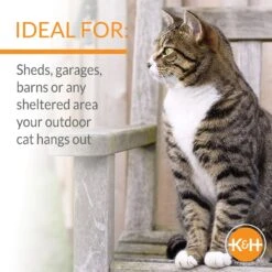 K&H Pet Products Thermo Mod Cat Shelter Weatherproof Outdoor Heated Cat House -Trixie || Catit || Nature's Miracle Shop 78552 PT5. AC SS1800 V1696516429