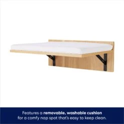 Frisco Cushioned Wall Mounted Cat Wall Shelf & Frisco Cat Silhouette With Bridge Wall Mounted Cat Wall Shelves -Trixie || Catit || Nature's Miracle Shop 785550 PT2. AC SS1800 V1677600275