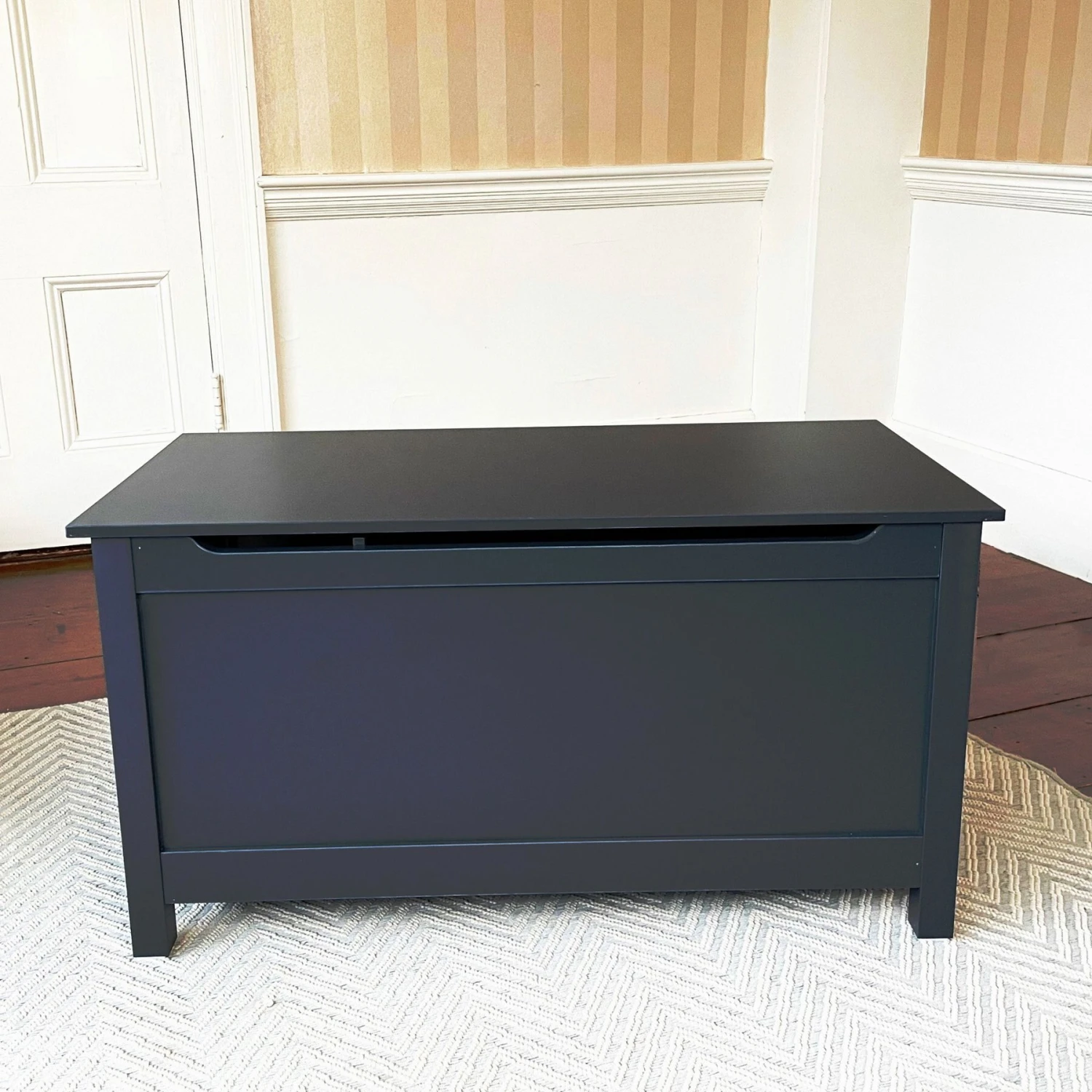 Designer Pet Products Parker Designer Catbox Litter Box Enclosure, Charcoal Black 9 Designer Pet Products Parker Designer Catbox Litter Box Enclosure, Charcoal Black - Image 7