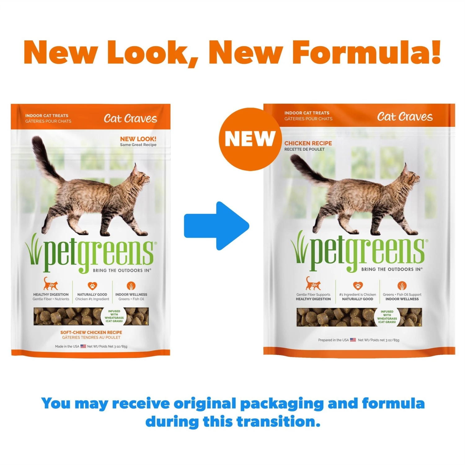 Pet Greens Cat Craves Roasted Chicken Semi-Moist Cat Treats 4 Pet Greens Cat Craves Roasted Chicken Semi-Moist Cat Treats - Image 2