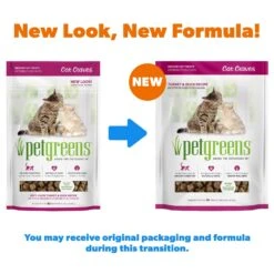 Pet Greens Cat Craves Turkey & Duck Semi-Moist Cat Treats -Trixie || Catit || Nature's Miracle Shop 79280 PT1. AC SS1800 V1628903217