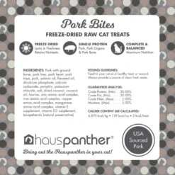 Hauspanther Pork Bites Nuggets Freeze-Dried Raw Cat Treats, 1.5-oz Bag 12 Hauspanther Pork Bites Nuggets Freeze-Dried Raw Cat Treats, 1.5-oz Bag -Trixie || Catit || Nature's Miracle Shop 795862 PT2. AC SS1800 V1677856604