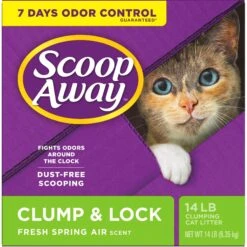 Scoop Away Clump & Lock Scented Clumping Clay Cat Litter -Trixie || Catit || Nature's Miracle Shop 80310 PT6. AC SS1800 V1694458828
