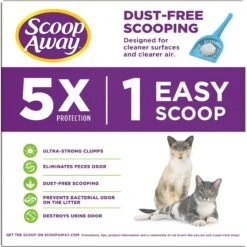 Scoop Away Clump & Lock Scented Clumping Clay Cat Litter -Trixie || Catit || Nature's Miracle Shop 80310 PT7. AC SS1800 V1586179741