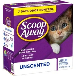 Scoop Away Unscented Clumping Clay Cat Litter -Trixie || Catit || Nature's Miracle Shop 80311 PT6. AC SS1800 V1694457277