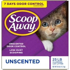 Scoop Away Unscented Clumping Clay Cat Litter -Trixie || Catit || Nature's Miracle Shop 80311 PT7. AC SS1800 V1586456849
