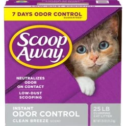 Scoop Away Clean Breeze Scented Clumping Clay Cat Litter -Trixie || Catit || Nature's Miracle Shop 80313 PT4. AC SS1800 V1694465214