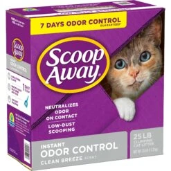 Scoop Away Clean Breeze Scented Clumping Clay Cat Litter -Trixie || Catit || Nature's Miracle Shop 80313 PT6. AC SS1800 V1694455090