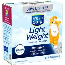 Fresh Step Lightweight Febreze Scented Clumping Clay Cat Litter 17 Fresh Step Lightweight Febreze Scented Clumping Clay Cat Litter -Trixie || Catit || Nature's Miracle Shop 80336 PT6. AC SS1800 V1694463425