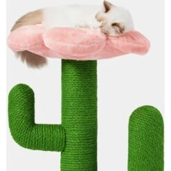 VETRESKA Blooming Cactus 41-in Cat Tree -Trixie || Catit || Nature's Miracle Shop 805102 PT4. AC SS1800 V1680527715