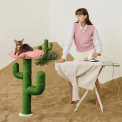 VETRESKA Blooming Cactus 41-in Cat Tree -Trixie || Catit || Nature's Miracle Shop 805102 PT7. AC SS1800 V1680527711