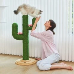 VETRESKA Oasis Cactus 41-in Cat Tree 15 VETRESKA Oasis Cactus 41-in Cat Tree -Trixie || Catit || Nature's Miracle Shop 805118 PT4. AC SS1800 V1680527786