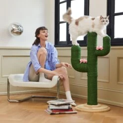 VETRESKA Oasis Cactus 41-in Cat Tree 16 VETRESKA Oasis Cactus 41-in Cat Tree -Trixie || Catit || Nature's Miracle Shop 805118 PT5. AC SS1800 V1680528945