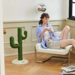 VETRESKA Oasis Cactus 32-in Cat Tree 16 VETRESKA Oasis Cactus 32-in Cat Tree -Trixie || Catit || Nature's Miracle Shop 805134 PT5. AC SS1800 V1680529006