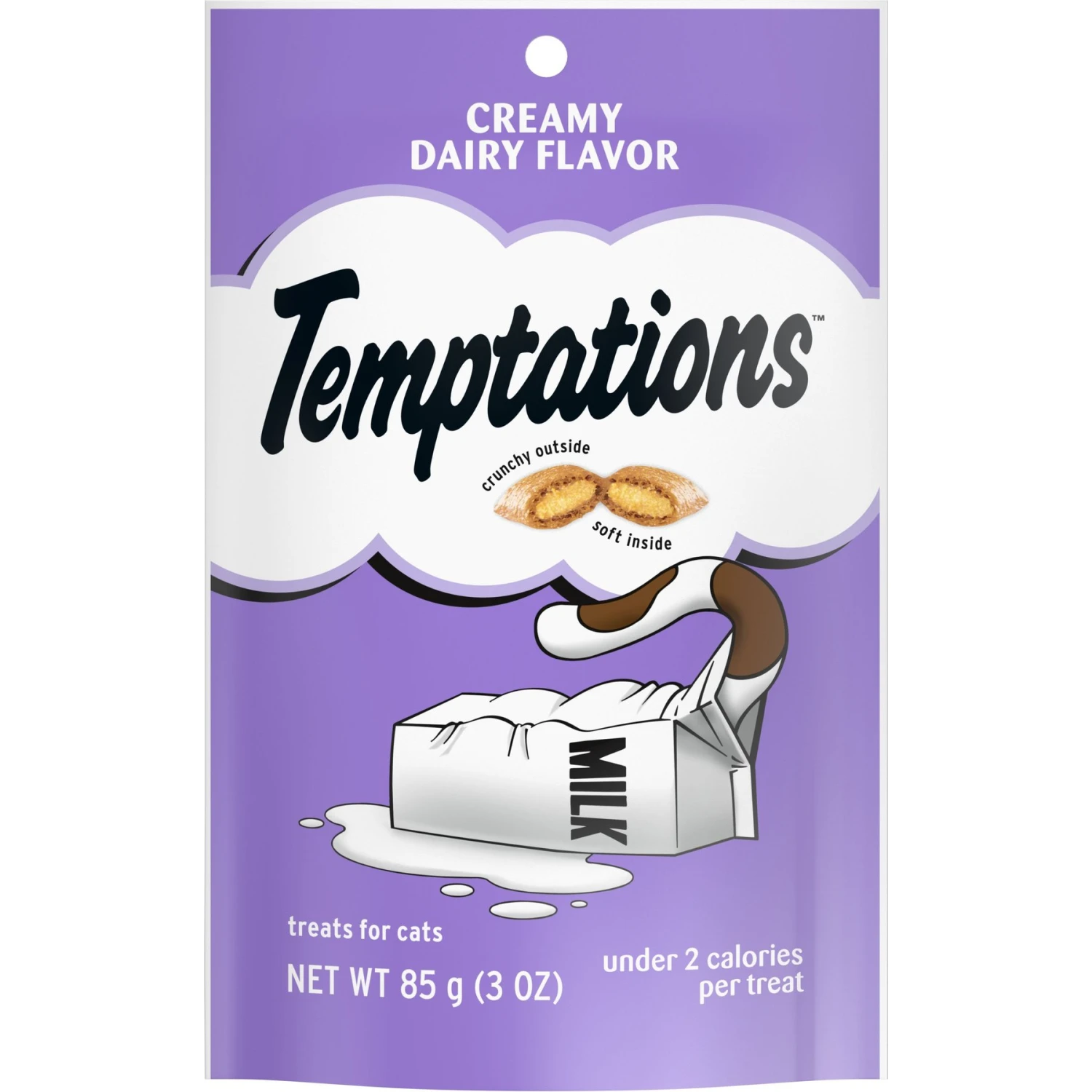 Temptations Classic Creamy Dairy Flavor Soft & Crunchy Cat Treats 3 Temptations Classic Creamy Dairy Flavor Soft & Crunchy Cat Treats