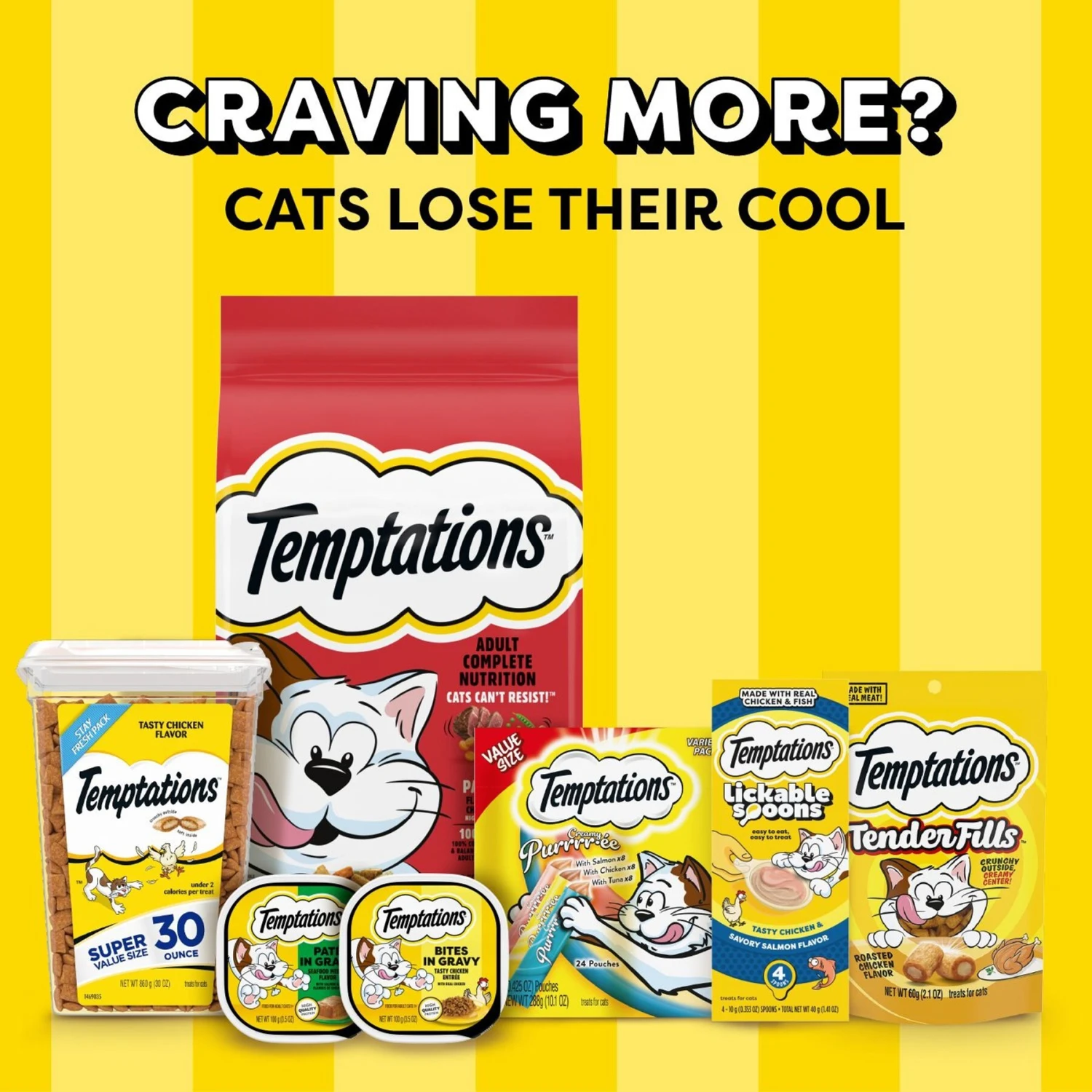 Temptations Classic Creamy Dairy Flavor Soft & Crunchy Cat Treats 10 Temptations Classic Creamy Dairy Flavor Soft & Crunchy Cat Treats - Image 8