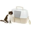 IRIS USA Hooded Corner Cat Litter Box With Front Door Flap & Scoop 2 IRIS USA Hooded Corner Cat Litter Box With Front Door Flap & Scoop -Trixie || Catit || Nature's Miracle Shop 816574 MAIN. AC SS1800 V1685131609