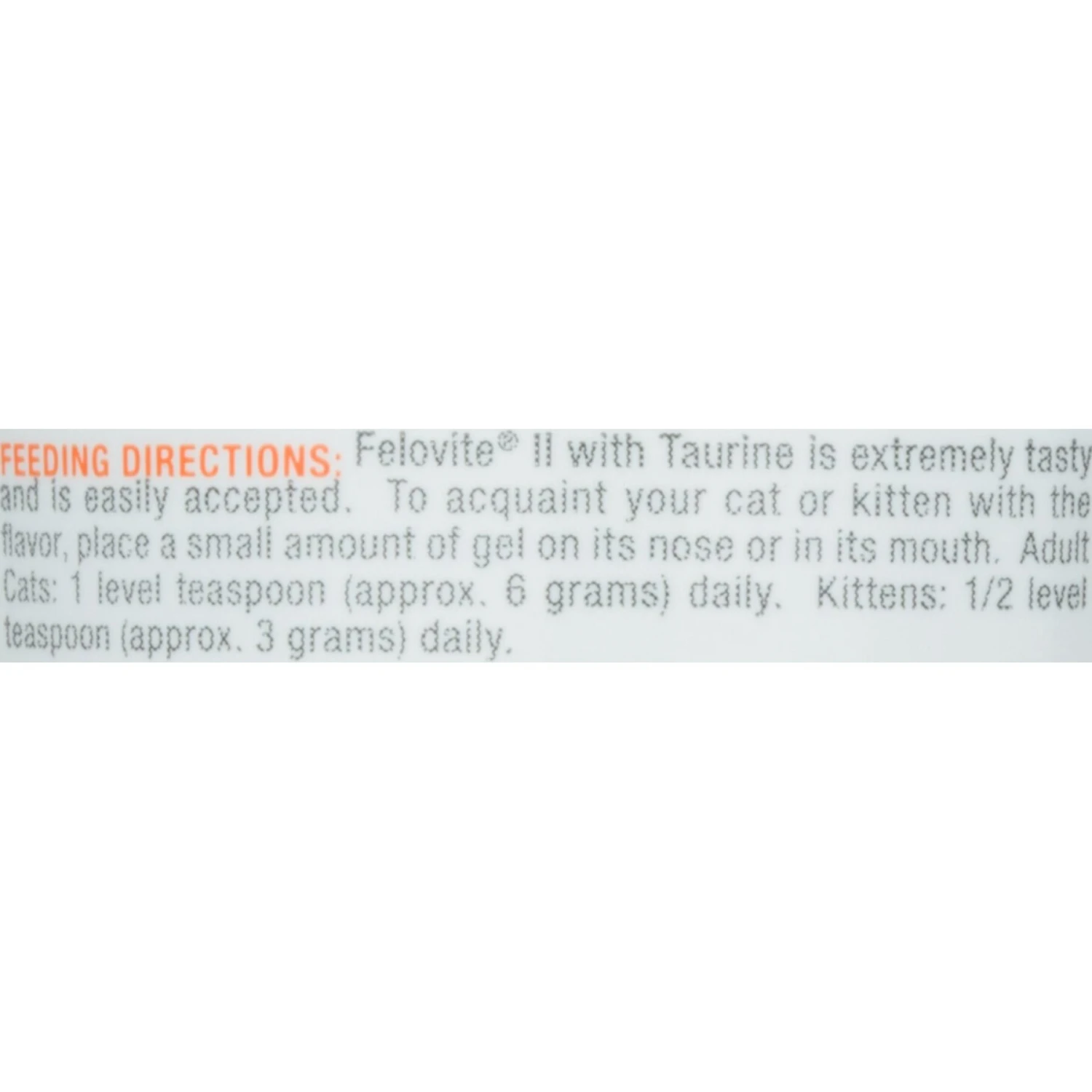 Vetoquinol Felovite II Gel Multivitamin For Cats 7 Vetoquinol Felovite II Gel Multivitamin For Cats - Image 5