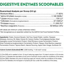 NaturVet Scoopables Digestive Enzymes Cat Supplement, 5.5-oz Bag -Trixie || Catit || Nature's Miracle Shop 825102 PT2. AC SS1800 V1681996476