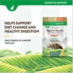 NaturVet Scoopables Digestive Enzymes Cat Supplement, 5.5-oz Bag -Trixie || Catit || Nature's Miracle Shop 825102 PT4. AC SS1800 V1682004186