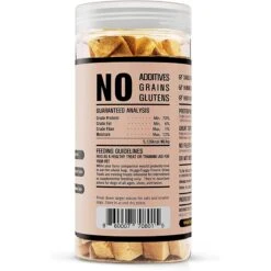 Huggy Tuggy Freeze-Dried Wild Alaskan Salmon Dog & Cat Treat, 3.88-oz Can -Trixie || Catit || Nature's Miracle Shop 825750 PT3. AC SS1800 V1681397976