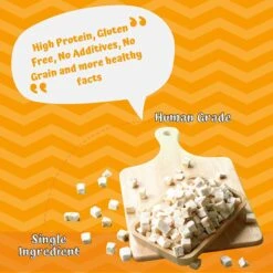 Huggy Tuggy Freeze-Dried Wild Alaskan Salmon Dog & Cat Treat, 3.88-oz Can -Trixie || Catit || Nature's Miracle Shop 825750 PT5. AC SS1800 V1681399930