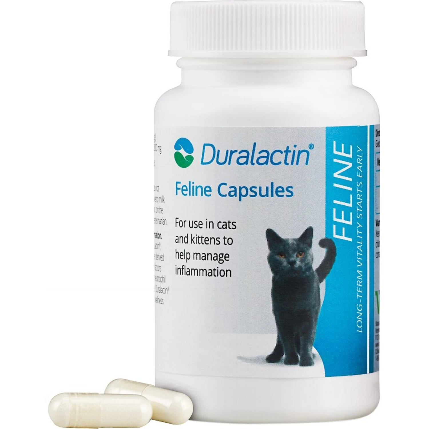 Duralactin Feline Capsules Cat Supplement 3 Duralactin Feline Capsules Cat Supplement