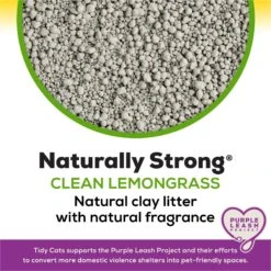 Tidy Cats Naturally Strong Clean Lemongrass Scented Clumping Clay Cat Litter 14 Tidy Cats Naturally Strong Clean Lemongrass Scented Clumping Clay Cat Litter -Trixie || Catit || Nature's Miracle Shop 838894 PT3. AC SS1800 V1700859135