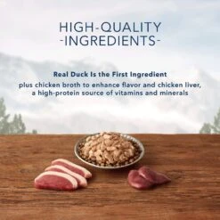 Blue Buffalo Wilderness Tasty Toppers Wild Cuts Tasty Duck Morsels In Savory Gravy Grain-Free Cat Food Topper -Trixie || Catit || Nature's Miracle Shop 84185 PT3. AC SS1800 V1646791119