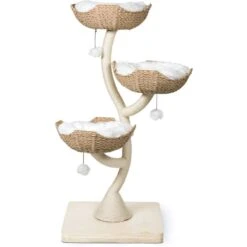 Mau Lifestyle Ivy 3, 53-in Modern Cat Tree, Natural -Trixie || Catit || Nature's Miracle Shop 842054 PT4. AC SS1800 V1682621966