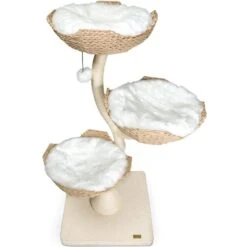 Mau Lifestyle Ivy 3, 53-in Modern Cat Tree, Natural -Trixie || Catit || Nature's Miracle Shop 842054 PT5. AC SS1800 V1682628037