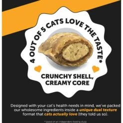 PetHonesty Dual Texture Immune Support Lysine Chews Supplement For Cats, 3.7-oz Bag -Trixie || Catit || Nature's Miracle Shop 845390 PT2. AC SS1800 V1689360916