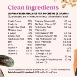 PetHonesty Dual Texture Multivitamin Chews Supplement For Cats, 3.7-oz Bag -Trixie || Catit || Nature's Miracle Shop 845406 PT3. AC SS1800 V1701186299