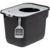 IRIS USA Square Top Entry Cat Litter Box With Scoop, Large -Trixie || Catit || Nature's Miracle Shop 846630 MAIN. AC SS1800 V1683835832