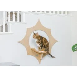 Armarkat Sun Shape Modern Wall-Mounted Wall Shelves Cat Furniture, Beige -Trixie || Catit || Nature's Miracle Shop 847718 PT8. AC SS1800 V1683836273