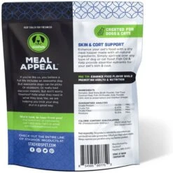 Stashios Meal Appeal Beef Skin & Coat Support Dehydrated Dog & Cat Treats, 4-oz Bag -Trixie || Catit || Nature's Miracle Shop 847894 PT1. AC SS1800 V1683725896