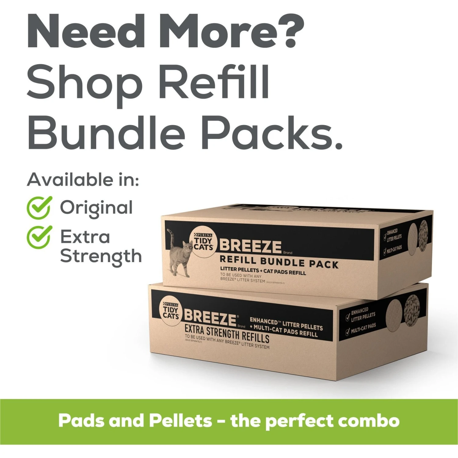 Tidy Cats Breeze Garden Grove Scented Cat Pad, 8 Count 8 Tidy Cats Breeze Garden Grove Scented Cat Pad, 8 Count - Image 6