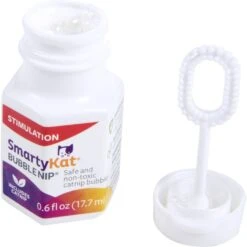 SmartyKat Bubble Nip Bubbles Pure & Potent Catnip, 0.6-oz Container -Trixie || Catit || Nature's Miracle Shop 853350 PT2. AC SS1800 V1687267553