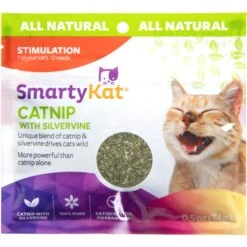 SmartyKat Silvervine Cat Attractant Catnip
