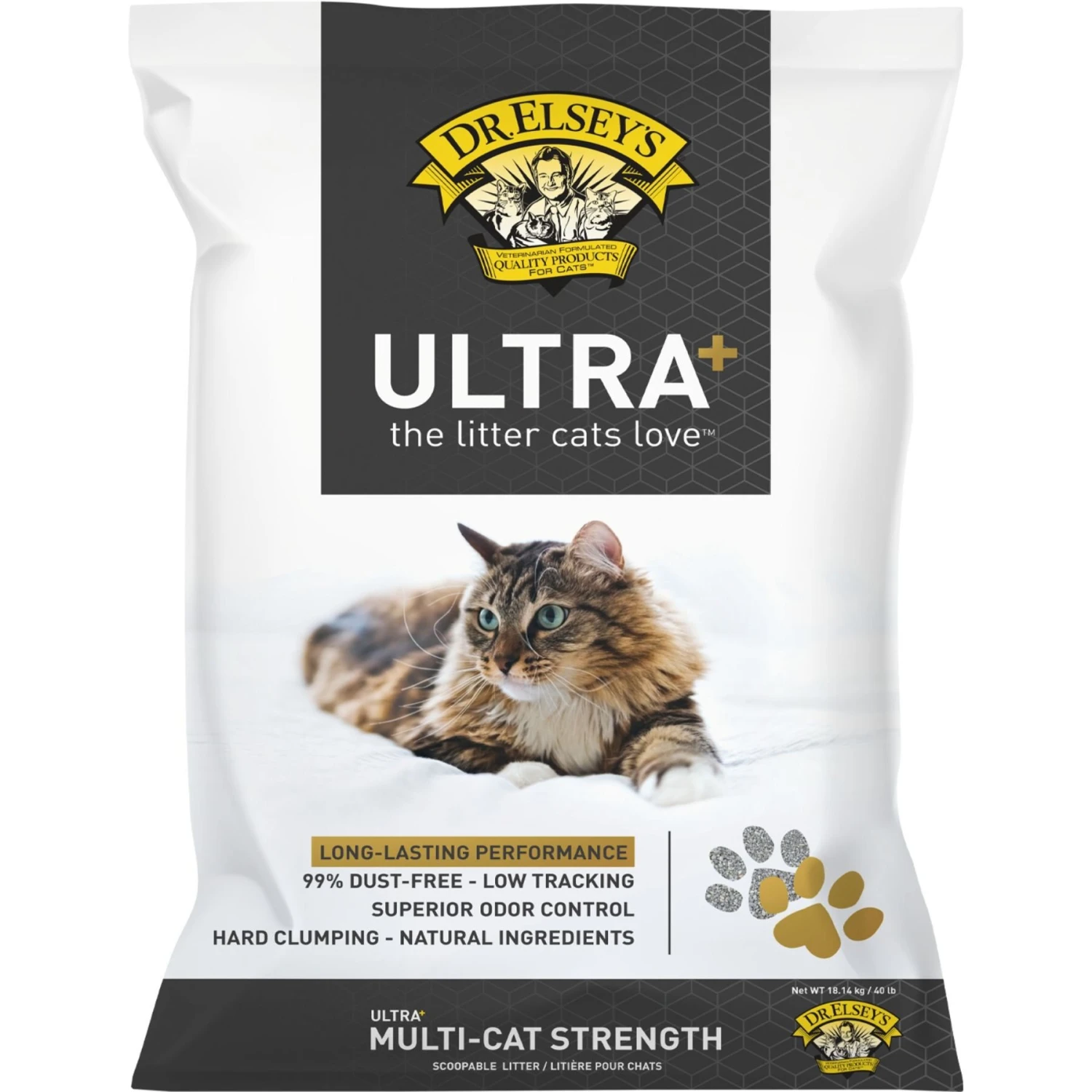 Dr. Elsey's Ultra+ Clumping Clay Cat Litter 4 Dr. Elsey's Ultra+ Clumping Clay Cat Litter - Image 2