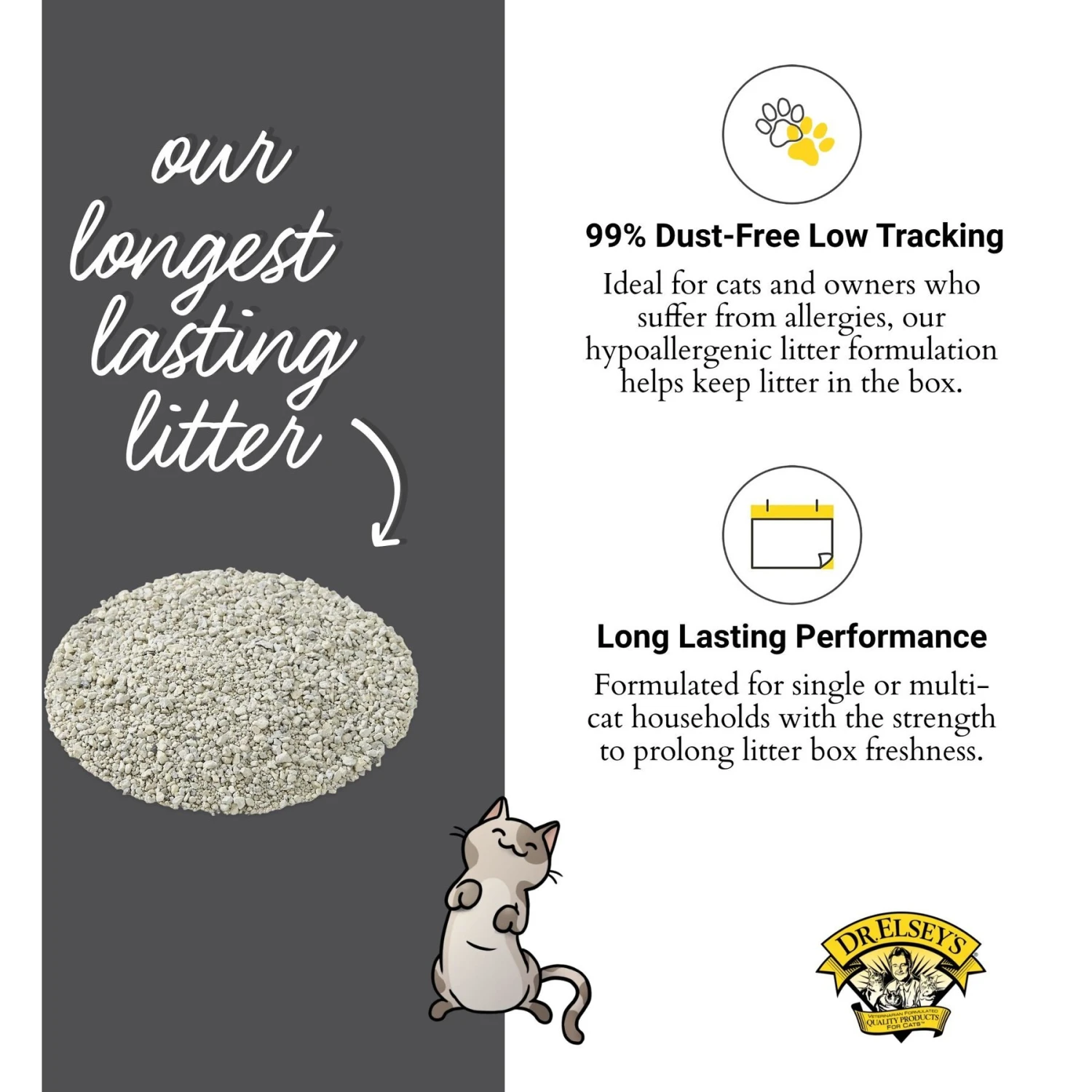 Dr. Elsey's Ultra+ Clumping Clay Cat Litter 7 Dr. Elsey's Ultra+ Clumping Clay Cat Litter - Image 5