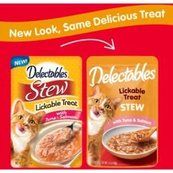 Hartz Delectables Stew Tuna & Salmon Pack Lickable Cat Treat -Trixie || Catit || Nature's Miracle Shop 854382 PT1. AC SS1800 V1686670425