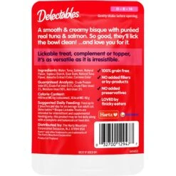 Hartz Delectables Bisque Tuna & Salmon Pack Lickable Cat Treat -Trixie || Catit || Nature's Miracle Shop 854398 PT2. AC SS1800 V1686670431
