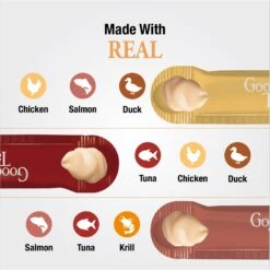 Good 'n' Tasty Savory Spoonables Triple Flavor Variety Pack Lickable Cat Treat -Trixie || Catit || Nature's Miracle Shop 867622 PT3. AC SS1800 V1691514527