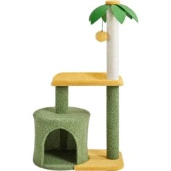 Yaheetech 37-in Coconut Palm Cat Tree, Small, Green & Yellow 13 Yaheetech 37-in Coconut Palm Cat Tree, Small, Green & Yellow -Trixie || Catit || Nature's Miracle Shop 871710 PT2. AC SS1800 V1686246232